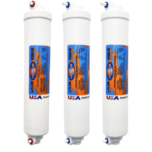 Omnipure 25 Serisi 3'lü Filtre Seti